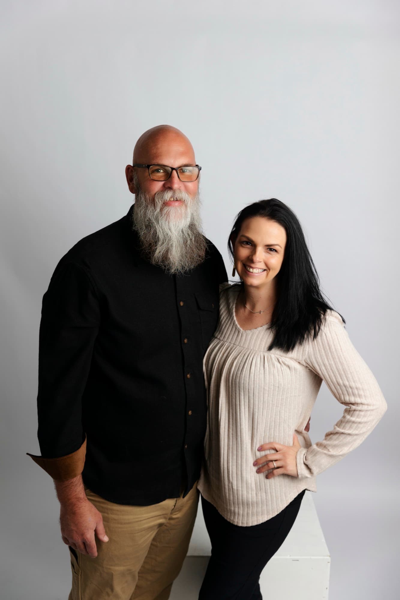 Dana Shepple, founder of Sip Faced Specialty Beverage Co., with her partner